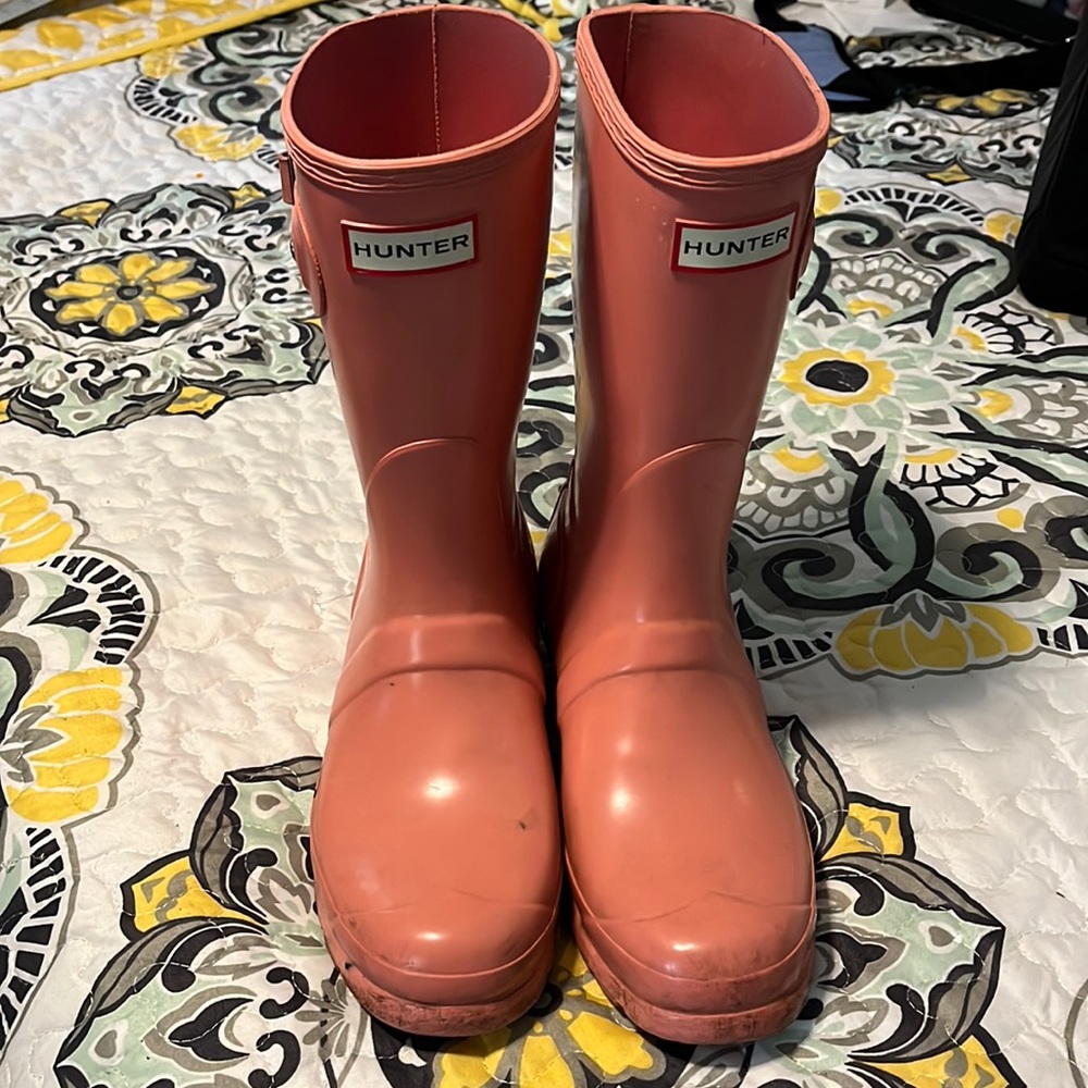 Hunter Pink Women's Winter & Rain Boots